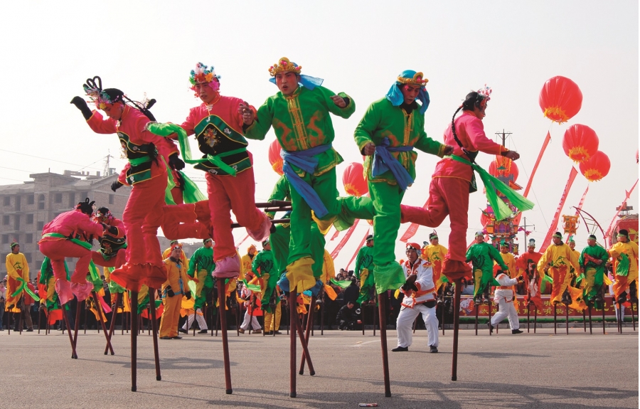 清徐高跷 清徐高跷